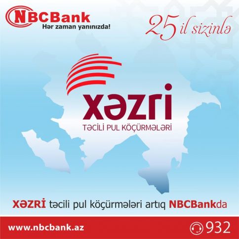 "Xəzri" pul köçürmələri NBC Bank-da