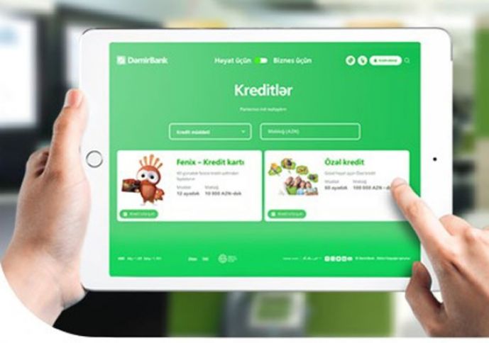 Kredit müraciətinizi Banka gəlmədən edin!