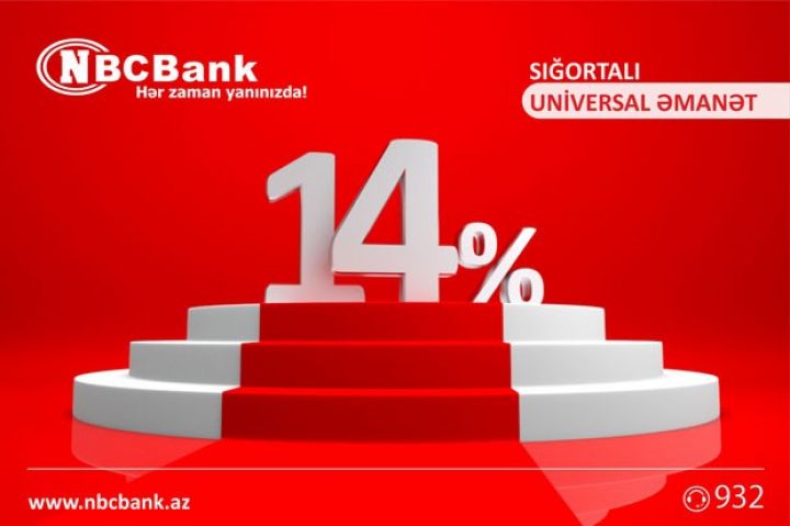 Yüksək faizli Manat əmanəti - “Universal” təklif