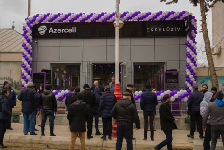 Azercell-dən  daha bir eksklüziv mağaza