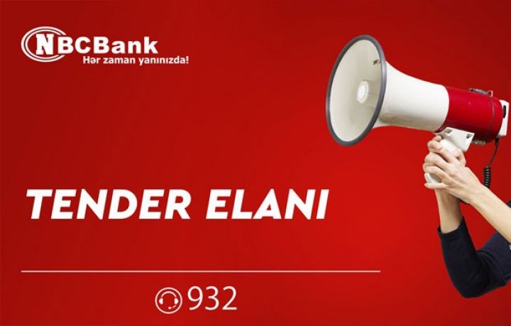 "NBC Bank" poliqrafiya şirkətləri arasında tender elan edir