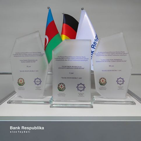 "Bank Respublika" növbəti dəfə 1-ci yerə layiq görüldü 