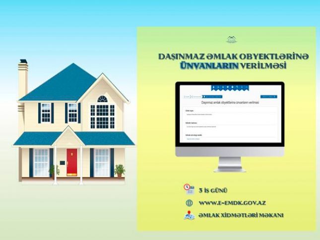 Daşınmaz əmlak obyektlərinə ünvan verilməsi necə aparılır?
