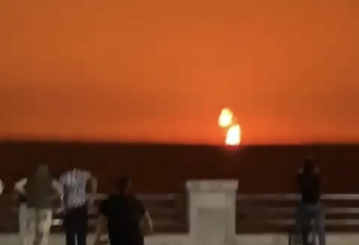 Xəzər dənizində hadisə baş verən əraziyə gəmi göndərilib