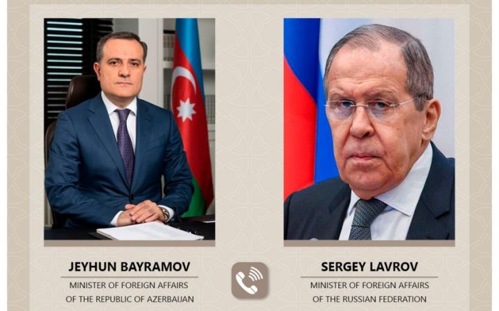 Bayramov Çavuşoğlu və Lavrov ilə telefonla danışıb