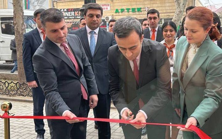 Bank “Gəncə” filialını yeni konseptdə istifadəyə verdi