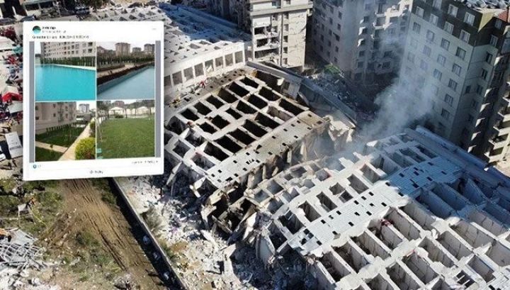 Zəlzələdə uçan binaları tikən şirkətin sahibi Türkiyədən qaçmağa cəhd etdi