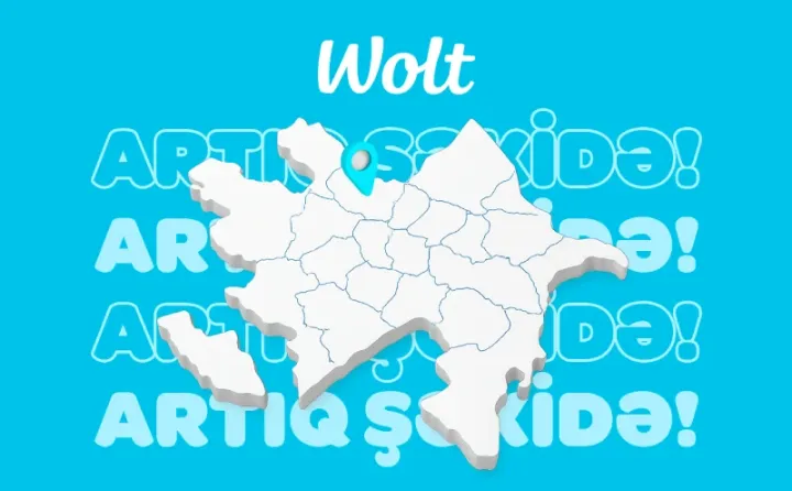 Wolt artıq Şəkidə!