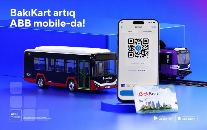 BakıKart artıq ABB mobile-da!