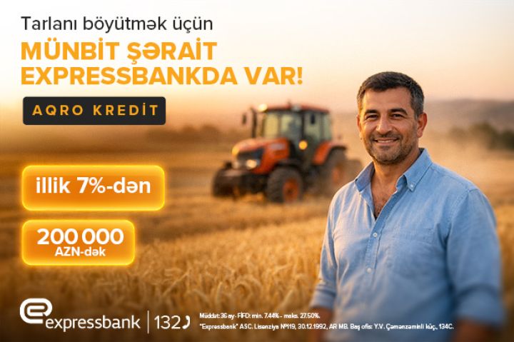 Təsərrüfatını böyütmək istəyənlər üçün fürsət!