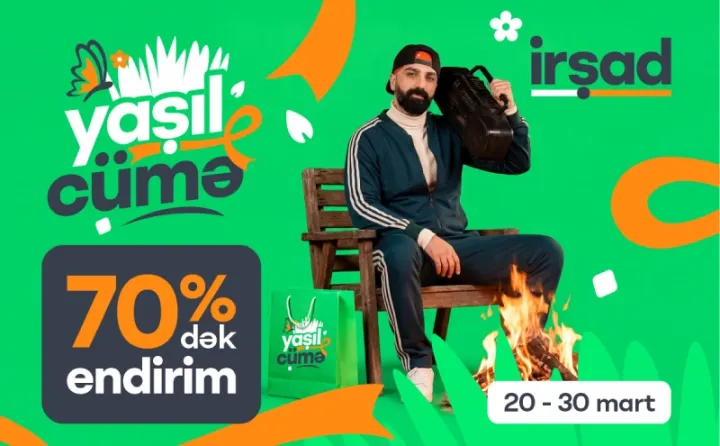 Çöldə bahar, “İrşad”da isə Yaşıl Cümə havası var!