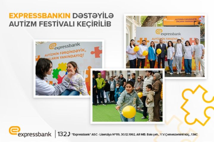 Expressbankın dəstəyilə VI Autizm Festivalı baş tutub