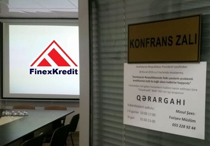 “FinexKredit”də operativ qərargah yaradılıb