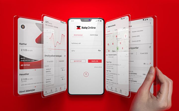 Banka getmədən hesablarını smartfondan idarə et!