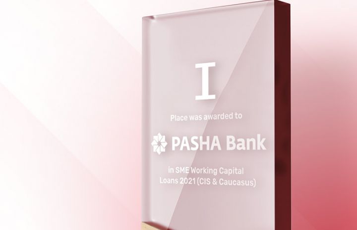 PAŞA Bankın onlayn biznes kredit xətti ən yaxşı məhsul olaraq seçilib