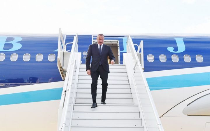 Əliyev Qazaxıstanda səfərdədir