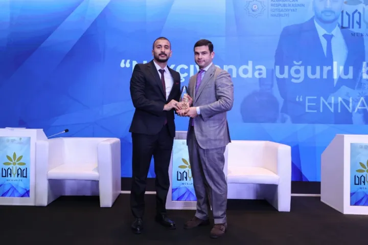 Cahan Şirkətlər Qrupuna daxil olan "Enna" şirkəti  "Dayaq" mükafatına layiq görülüb