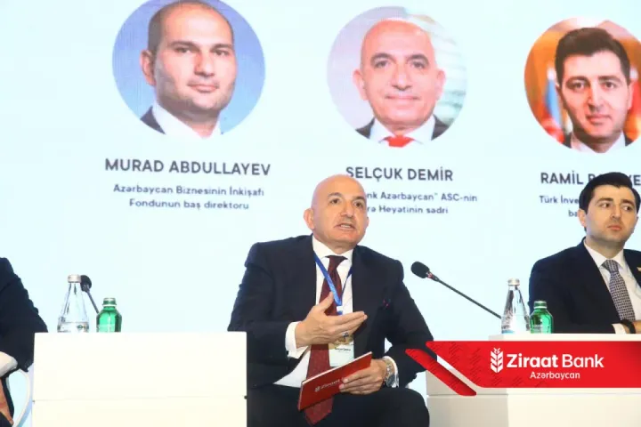 Ziraat Bank Azərbaycan II Azərbaycan–Türkiyə İnvestisiya Forumunun baş sponsorlarından biri oldu