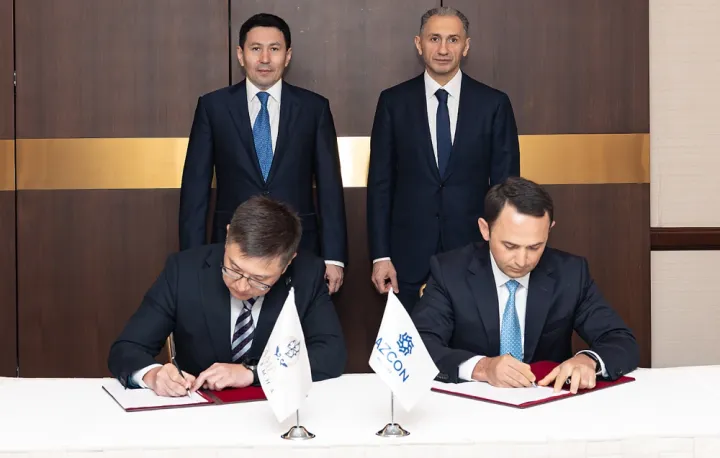 Azərbaycanın iri holdinqi Qazaxıstan şirkətilə saziş imzaladı - Dibdərinləşdirmə gəmisinin alışı və işlərinin aparılması məqsədilə birgə şirkət yaradılacaq