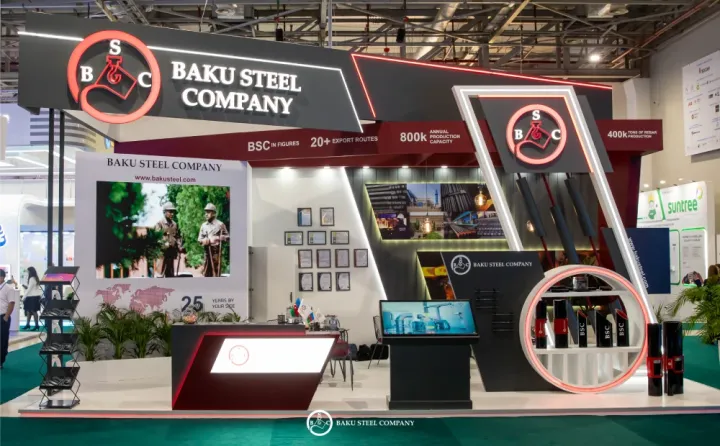 Baku Steel Company Caspian Oil & Gas 2026 sərgisində - FOTOLAR